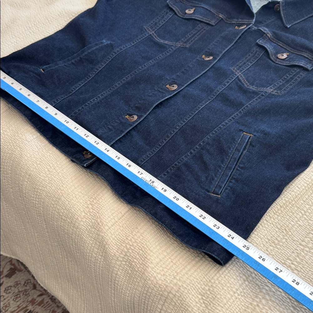 Duluth Trading Co Deep Blue Denim Jacket - Picture 9 of 10